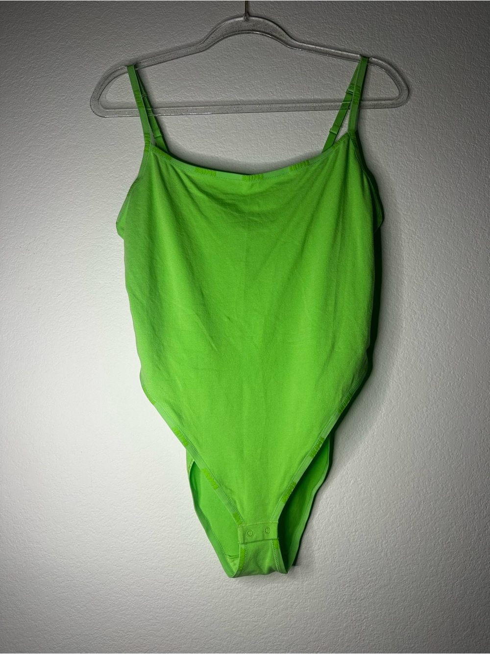 SKIMS Cotton logo bodysuit